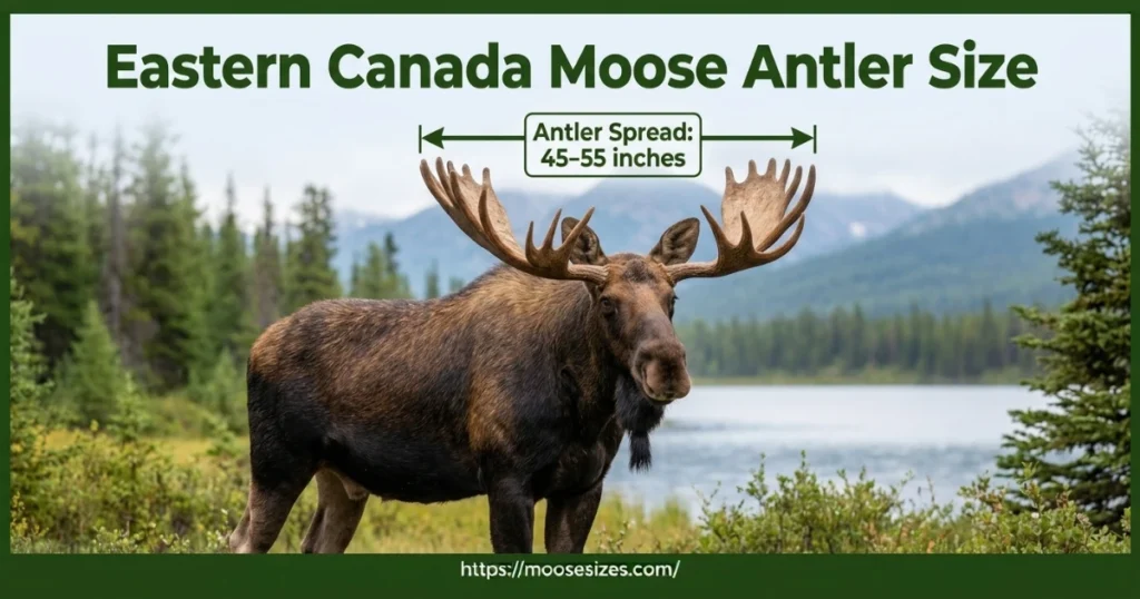 eastern-canda-moose-antler-size