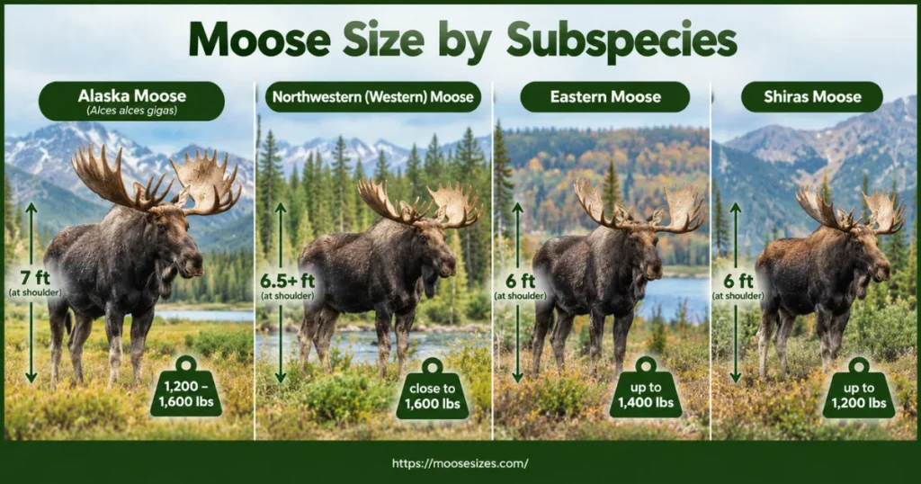 moose-subspecies