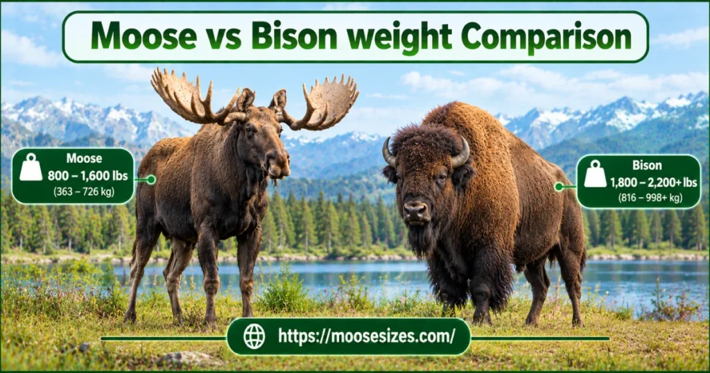 moose-vs-bison-weight-comparison