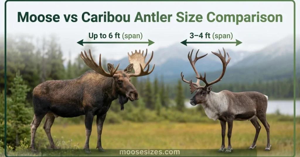 moose-vs-caribou-antler-comparison
