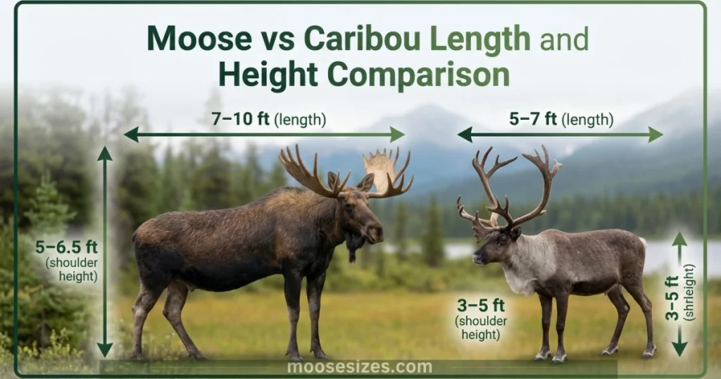 moose-vs-caribou-length-height-comparison