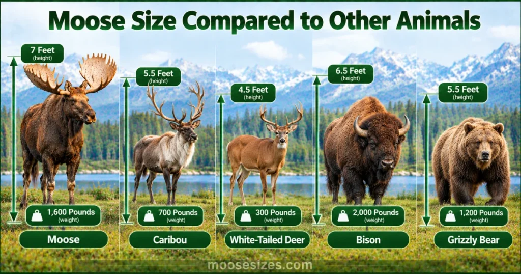 moose-vs-caribou-vs-deer-vs-bison-vs-bear-size