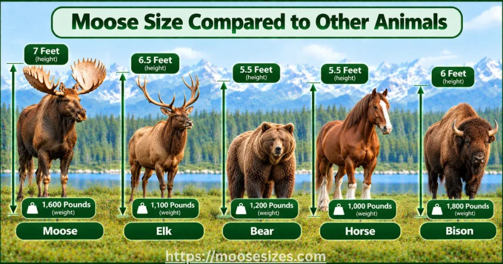 moose-vs-elk-vs-bear-vs-horse-vs-bison-size