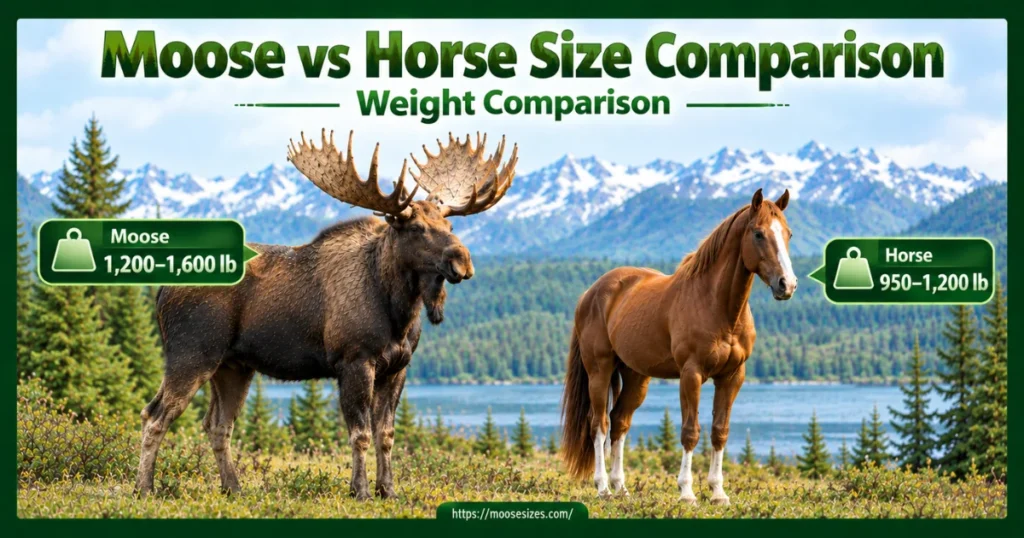 moose-vs-horse-weight