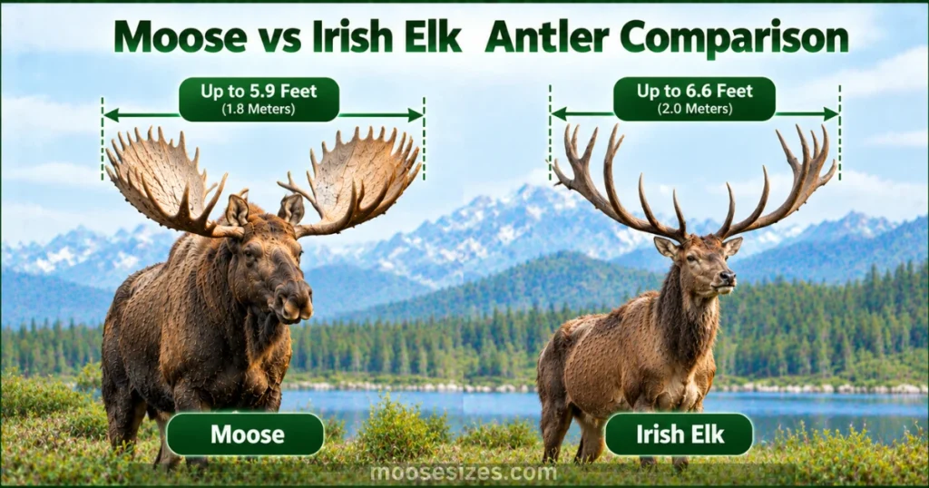 moose-vs-irish-elk-antler-size