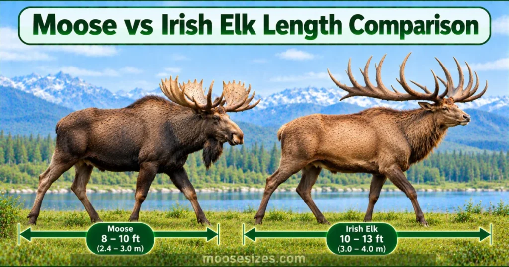 moose-vs-irish-elk-length-comparison