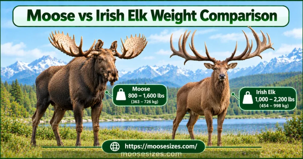 moose-vs-irish-elk-weight-comparison