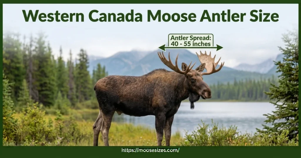 western-canda-moose-antler-size